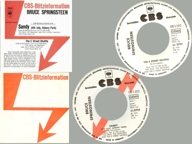 Bruce Springsteen - SANDY (4TH OF JULY, ASBURY PARK) / THE E STREET ….
